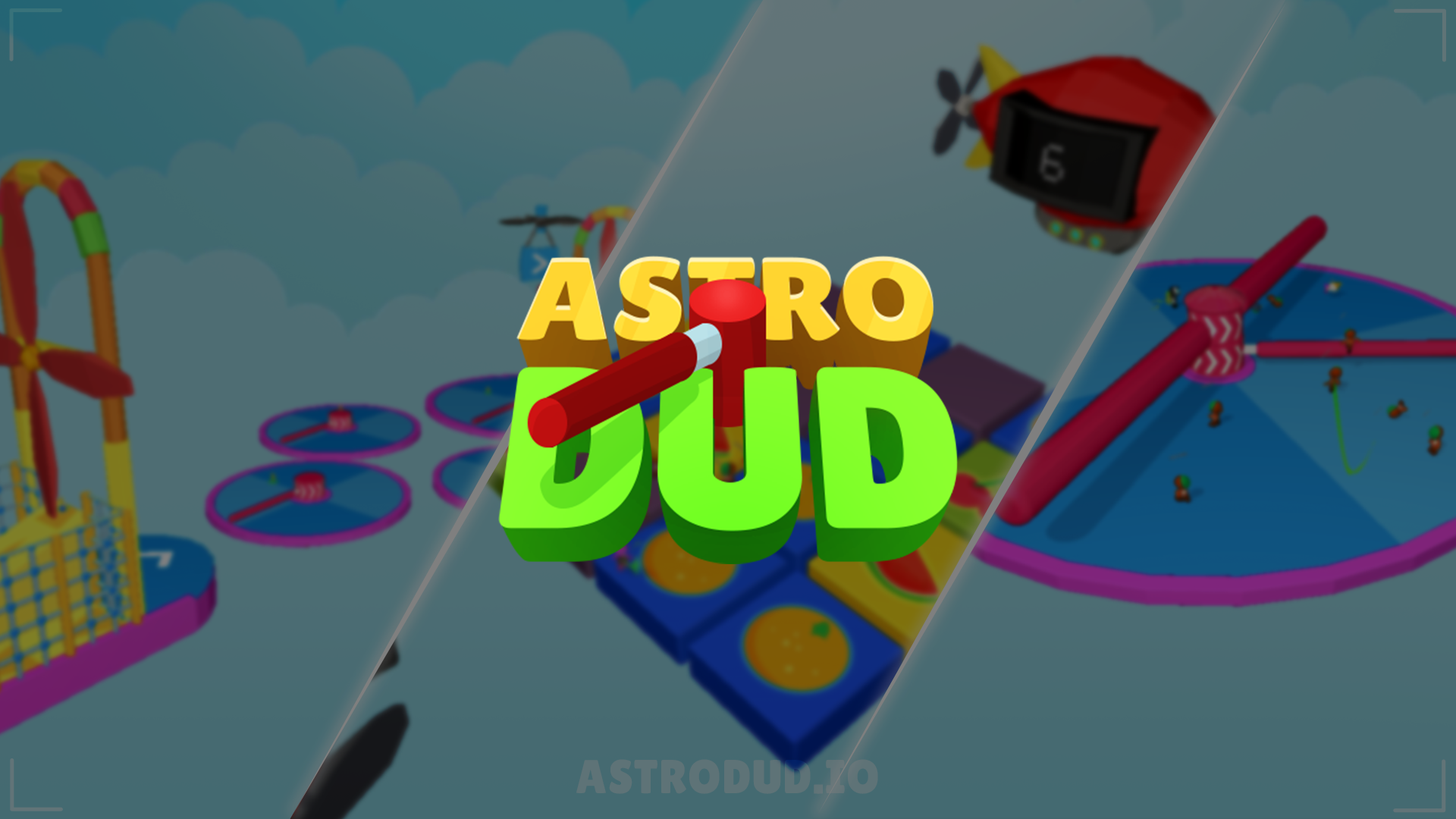 logo and cover for astrodud.io game